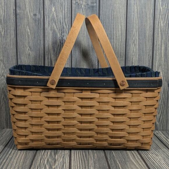 Longaberger 2005 Collectors Club Membership Basket Exclusive Liner Protector USA - Picture 6 of 9